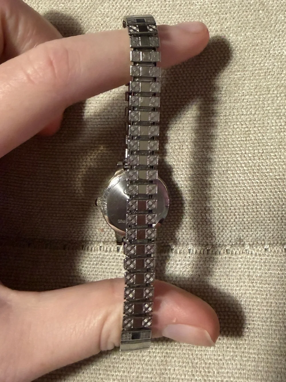 Silver and Gold-Tone Women's Quartz Watch